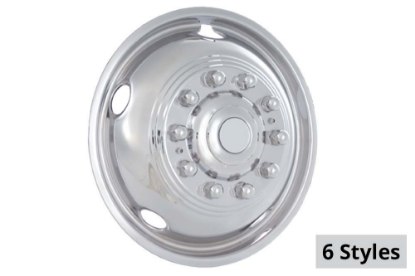 Picture of Phoenix Stainless Steel 19.5" Wheel Simulators 2005-2025 Ford
F-450/F-550