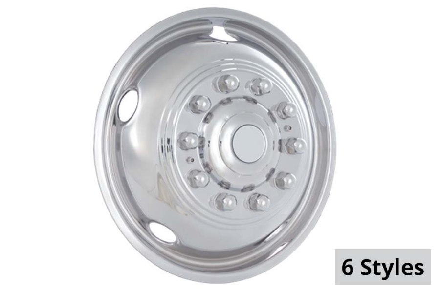 Picture of Phoenix Stainless Steel 19.5" Wheel Simulators 2005-2025 Ford
F-450/F-550