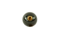 Picture of Landoll Knob Black 1" Round M8X1.25Thd