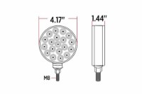 Picture of Trux Double Face Dual Amber/Red Turn and Marker to Pink Auxiliary LED