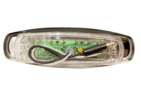 Picture of Maxxima 6" Peterbilt Style Clearance Marker Light w/ Clear Lens and 12 LEDs