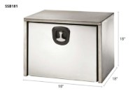Picture of Buyers Polished Stainless Steel Underbody Toolbox