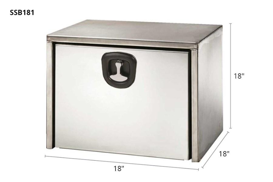 Picture of Buyers Polished Stainless Steel Underbody Toolbox
