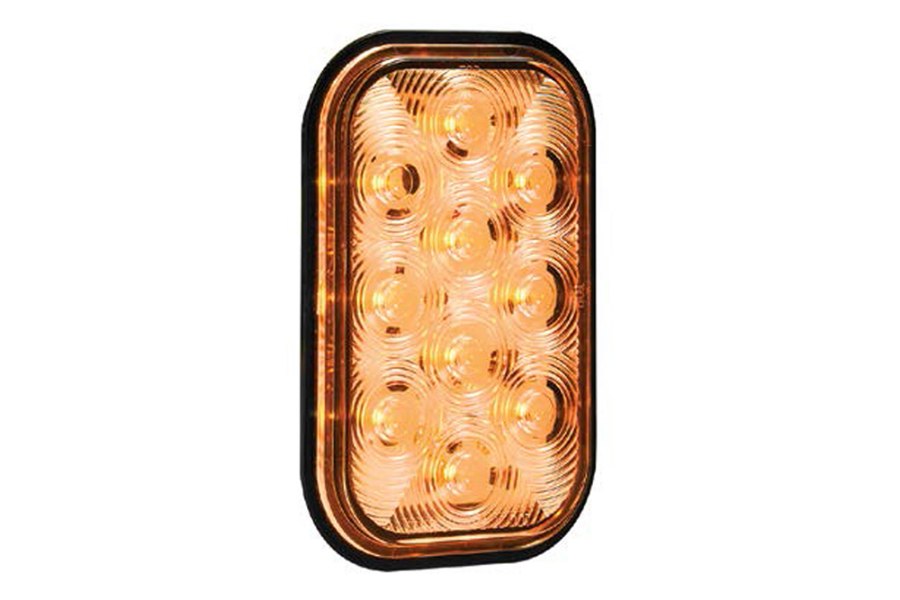 Picture of Maxxima 3x5 Rectangular Amber Park/Front/Rear Turn - Clear Lens