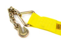 Picture of Zip's 4" Winch Straps with Chain and Grab Hook