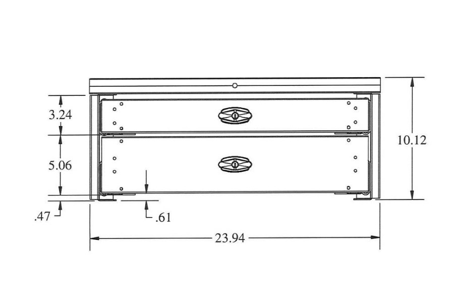 Picture of Stellar 2 Drawer Toolbox Systems