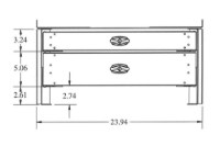 Picture of Stellar 2 Drawer Toolbox Systems
