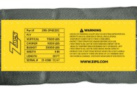Picture of Zip's Recovery Straps with Cordura Sleeve - 2 Ply