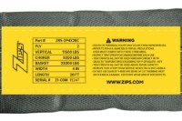 Picture of Zip's Recovery Straps with Cordura Sleeve - 2 Ply