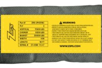 Picture of Zip's Recovery Straps with Cordura Sleeve - 2 Ply
