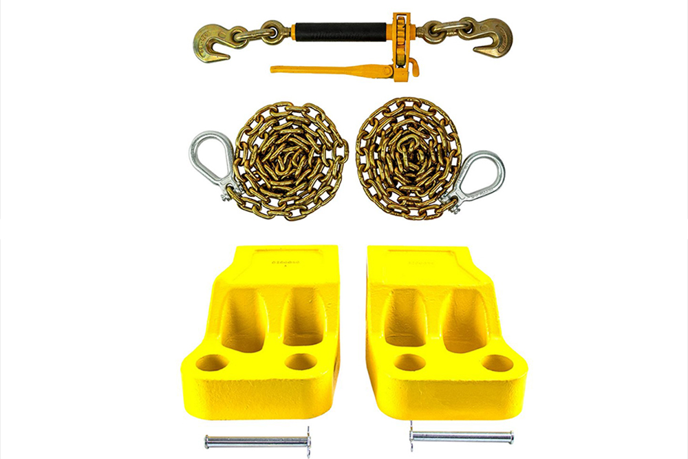 Dual Forks + Zip's Heavy Duty Axle Tie-Down Kit