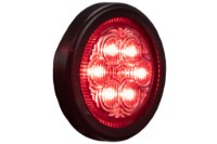 Picture of Maxxima 2" Round LED Clearance Light with Clearn Lens, Grommet and Short Wire