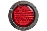 Picture of MAXXIMA 4"-dia. Stop/Tail/Turn LED Light Kit w/ Stainless Flange and Short Wire