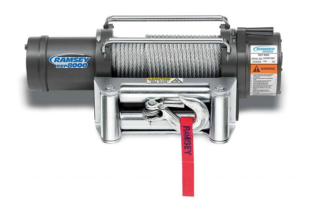 12v CE with 4-Roller Fairlead