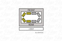 Picture of ECCO Reflex Mini Light Bar 15" Model 5597