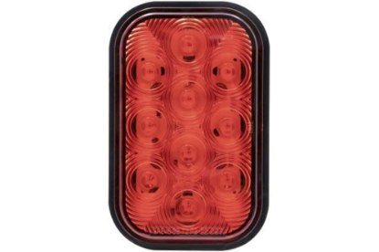 Picture of Maxxima Rectangular Red Stop/Turn/Tail - 10 LED