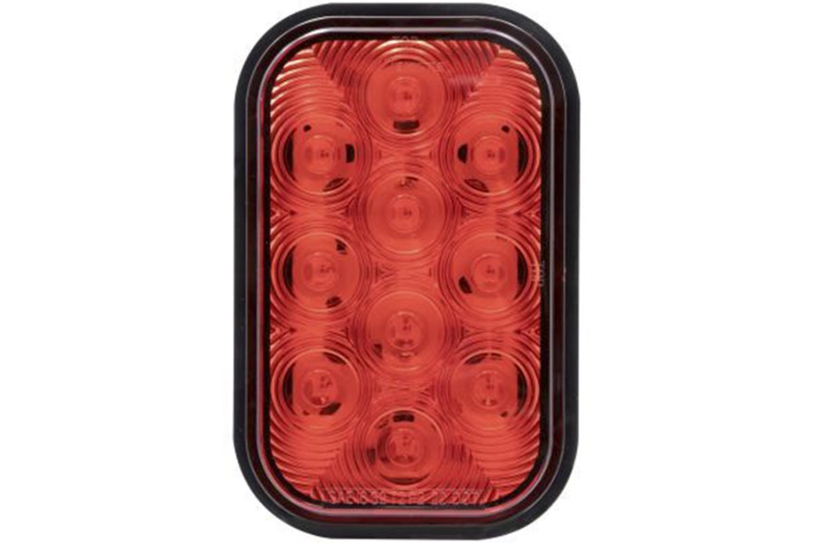 Picture of Maxxima Rectangular Red Stop/Turn/Tail - 10 LED