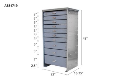 Picture of Stellar 10 Drawer Toolbox System