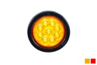 Picture of Federal Signal Flashing LED Lights Signaltech Round 4"