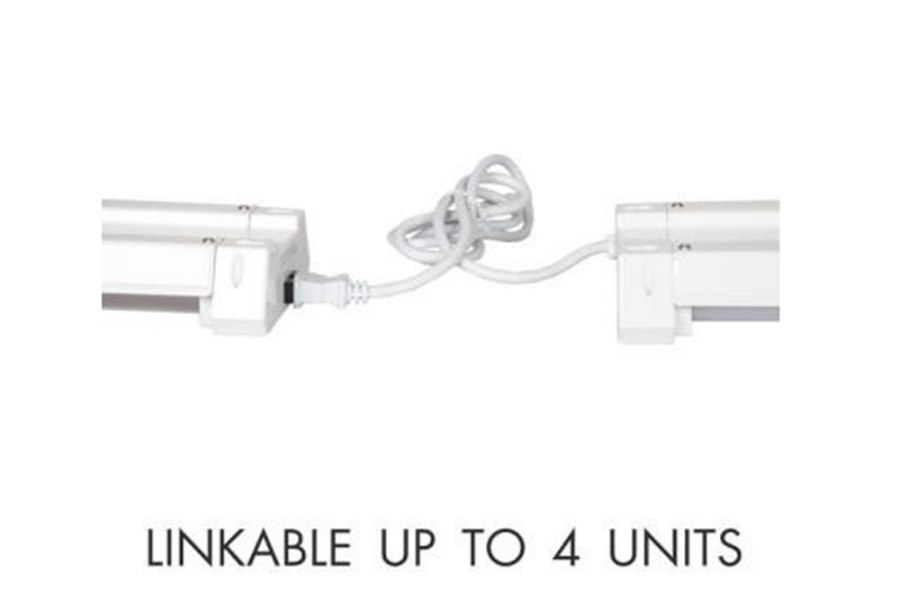 Picture of Maxxima 4 FT. Utility LED Shop Light Fixture, Linkable, Frosted Lens 5000K
Daylight, 4400 Lumens