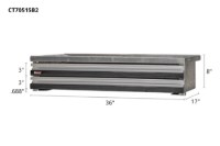 Picture of CTech 2 Drawer Black Toolbox Systems