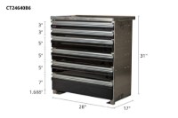Picture of CTech 6 Drawer Black Toolbox Systems