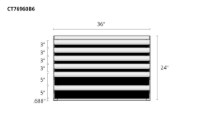 Picture of CTech 6 Drawer Black Toolbox Systems