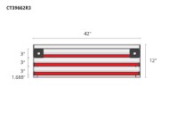 Picture of CTech 3 Drawer Red Toolbox Systems