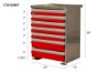 Picture of CTech 7 Drawer Red Toolbox Systems