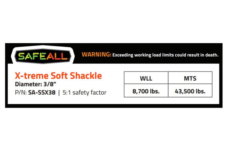Picture of SafeAll Power Series Extreme Shackle