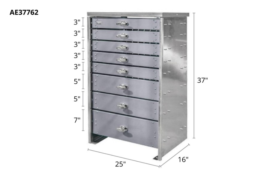 Picture of Stellar 8 Drawer Toolbox Systems