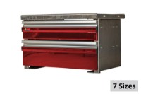 Picture of CTech 2 Drawer Red Toolbox Systems