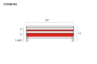 Picture of CTech 2 Drawer Red Toolbox Systems