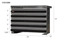 Picture of CTech 5 Drawer Black Toolbox Systems