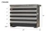 Picture of CTech 5 Drawer Black Toolbox Systems