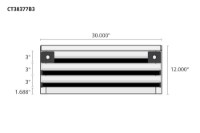 Picture of CTech 3 Drawer Black Toolbox Systems