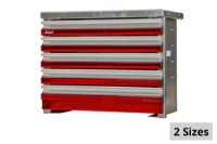 Picture of CTech 5 Drawer Red Toolbox Systems