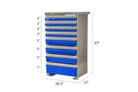 Picture of CTech 8 Drawer Blue Toolbox System