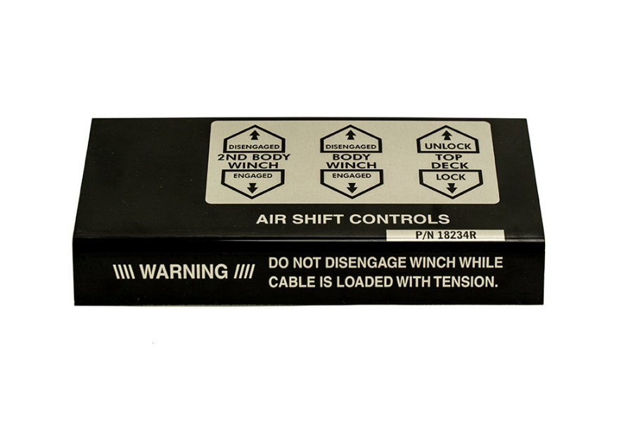 Picture of AIR SHIFT CONTROL PLACARD, PASSENGER SIDE