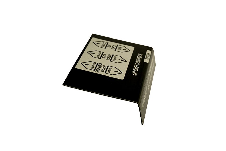 Picture of AIR SHIFT CONTROL PLACARD, PASSENGER SIDE