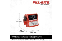 Picture of Fill-Rite 5-20 GPM 3-Digit Mechanical Fuel Transfer Meter