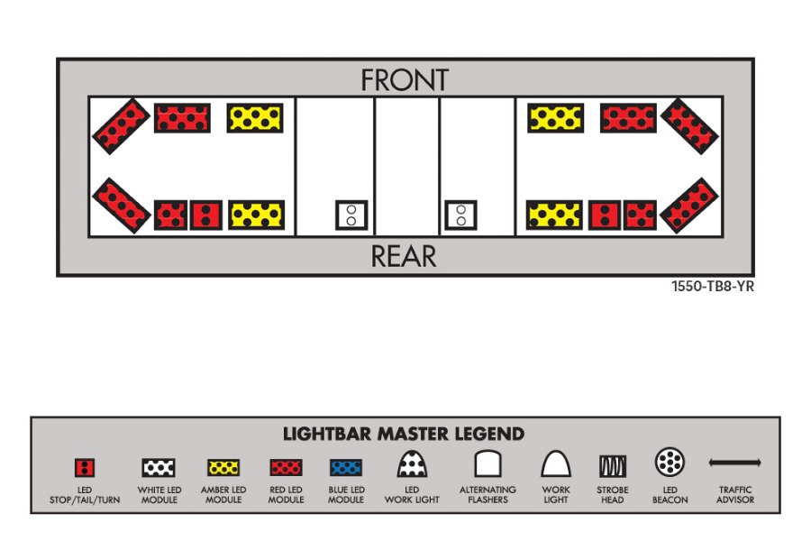 Picture of Star Headlight Phazer LED Light Bar