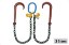 Picture of B/A Products Heavy Duty V-Chains with 15" J Hooks