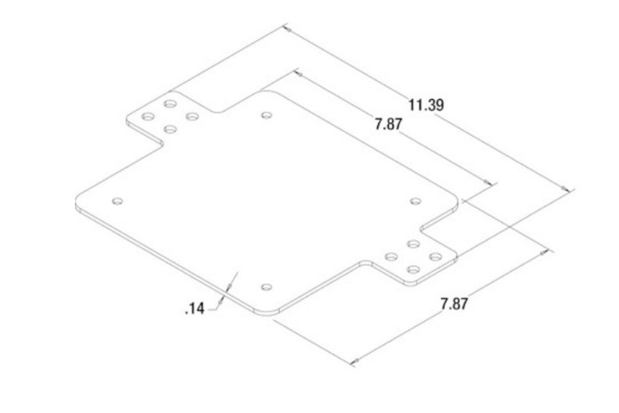 Picture of Buyers GuardDogg Mounting Bracket for Rotating Spotlights