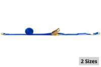 Picture of Ancra 1" Mini Ratchet Tie-Down Assembly w/ Wire Hooks and D-Rings