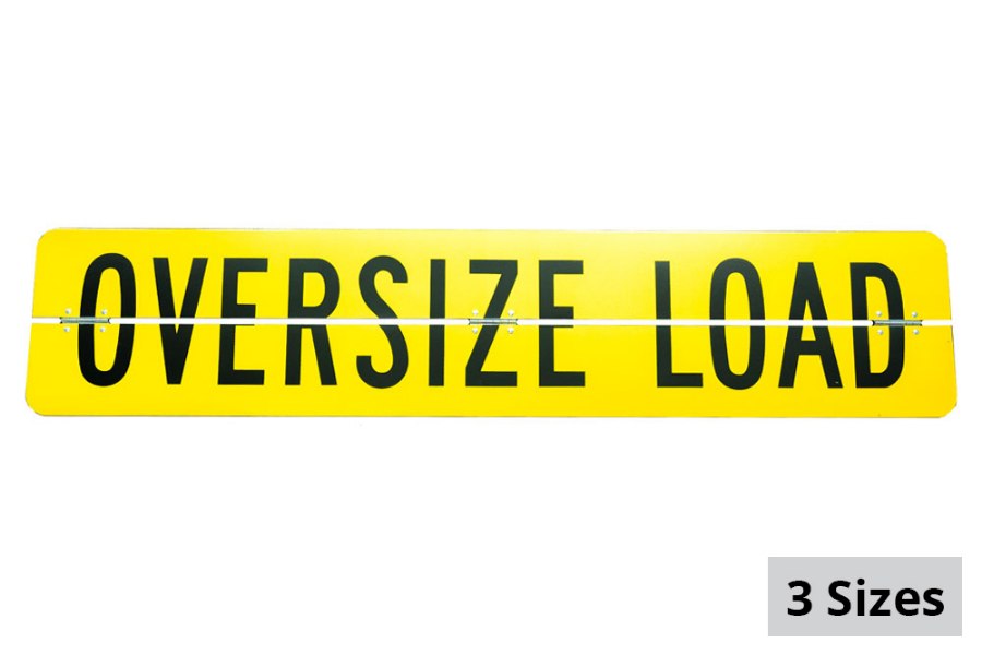Picture of Eastern Metal Rigid Retroreflective Oversize Load Sign