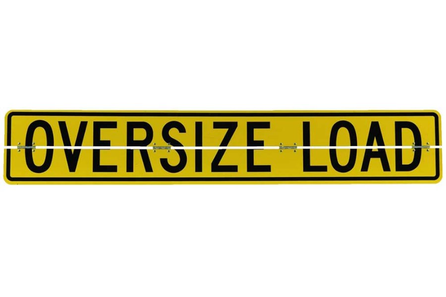 Picture of Eastern Metal Rigid Retroreflective Oversize Load Sign