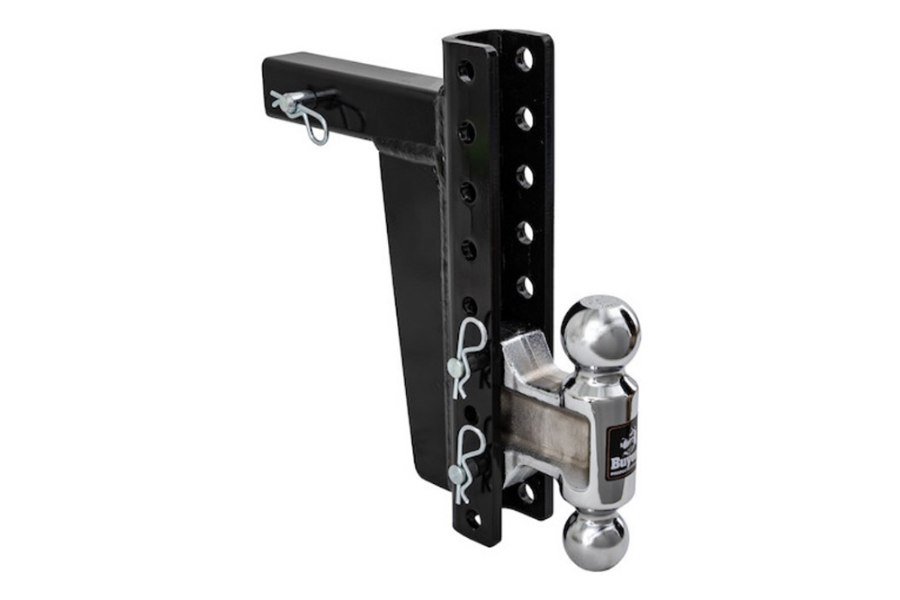 Picture of Buyers Adjustable Dual Ball Hitch with 2in and 2 5/16in Towing Balls for 2in Hitch Receivers