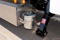 Picture of In The Ditch Galvanized Steel Trash Can with Lid