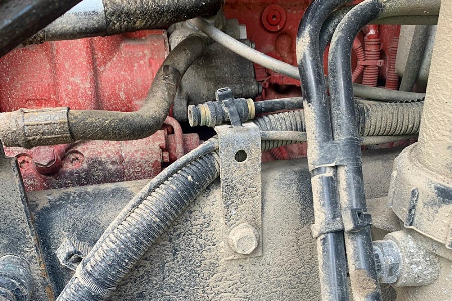 Picture of Push-Lock Air Brake Fitting, Swivel 90 Deg. 1/2x3/8